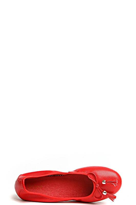 Балетки MILANA 151251-1-1401 красный - купить 3000