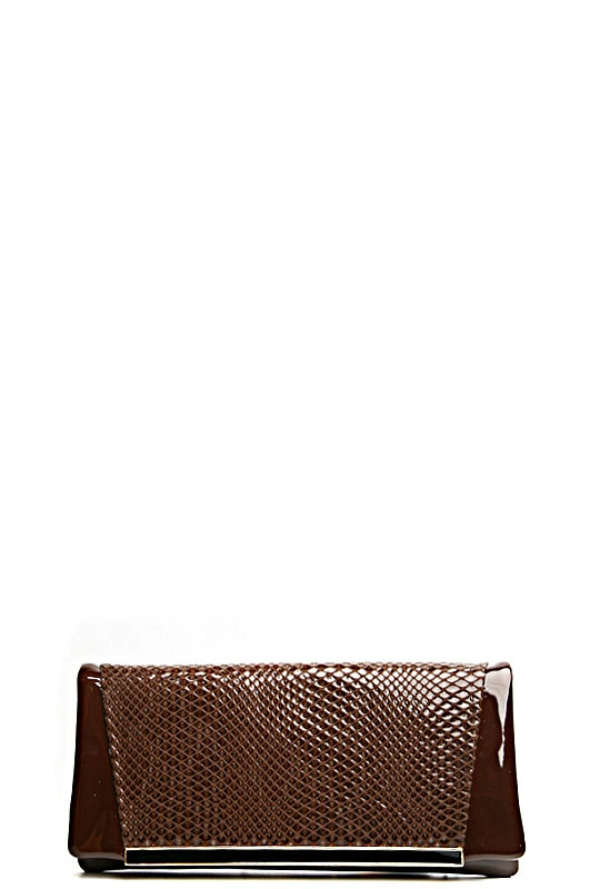 Клатч MILANA 132131-1-420 коричневый - купить 3690