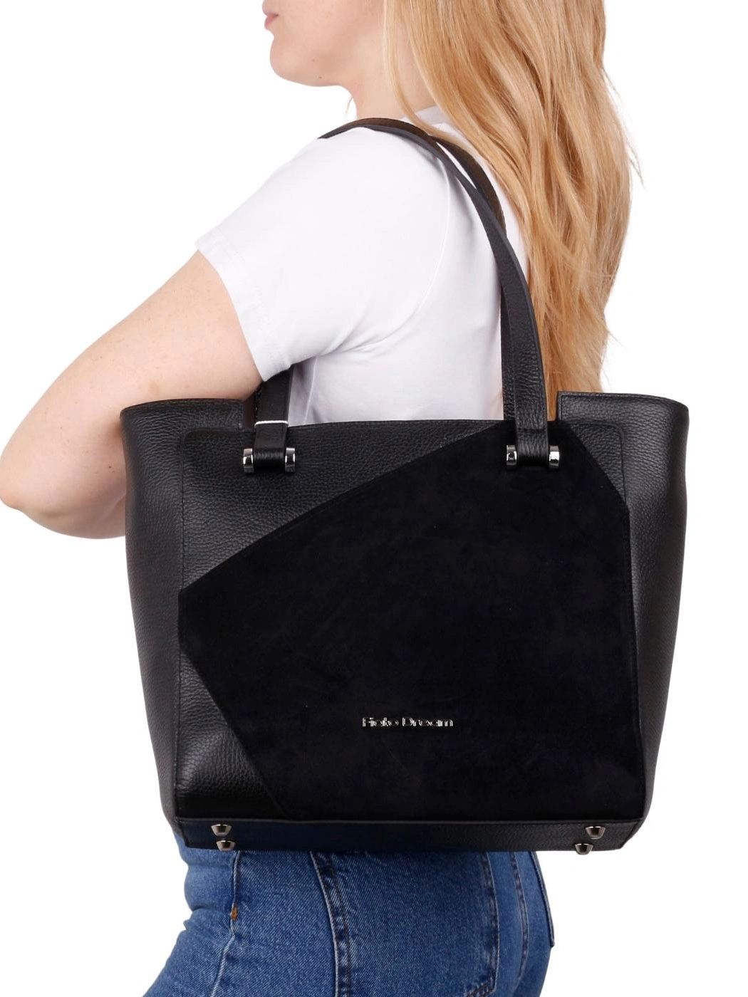 Сумка FIATO DREAM 18071 FD замша черн черный - купить 14990