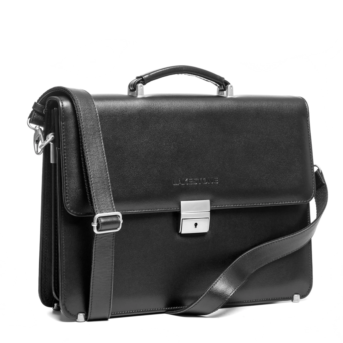 Портфель LAKESTONE 943024/BL черный - купить 14990