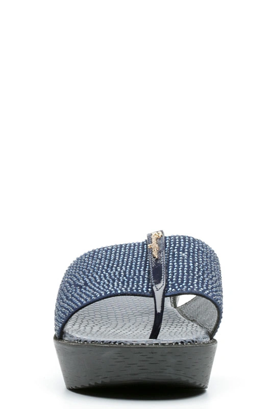 Сабо MILANA 121043-1-2501 синий - купить 1890