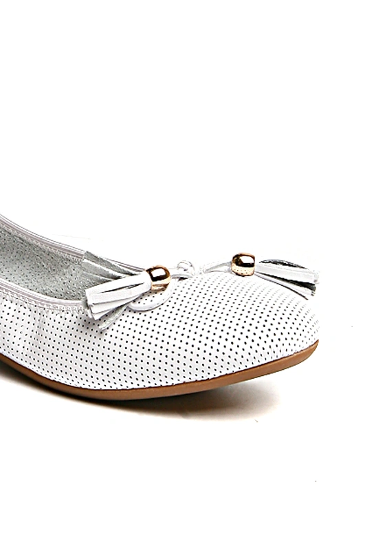 Балетки MILANA 151251-1-1301 белый - купить 5490