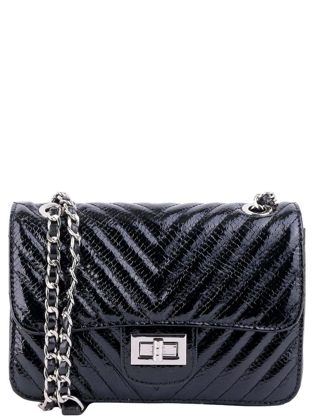 Сумка HELENA SHINE 8360 HS наплак черный - купить 