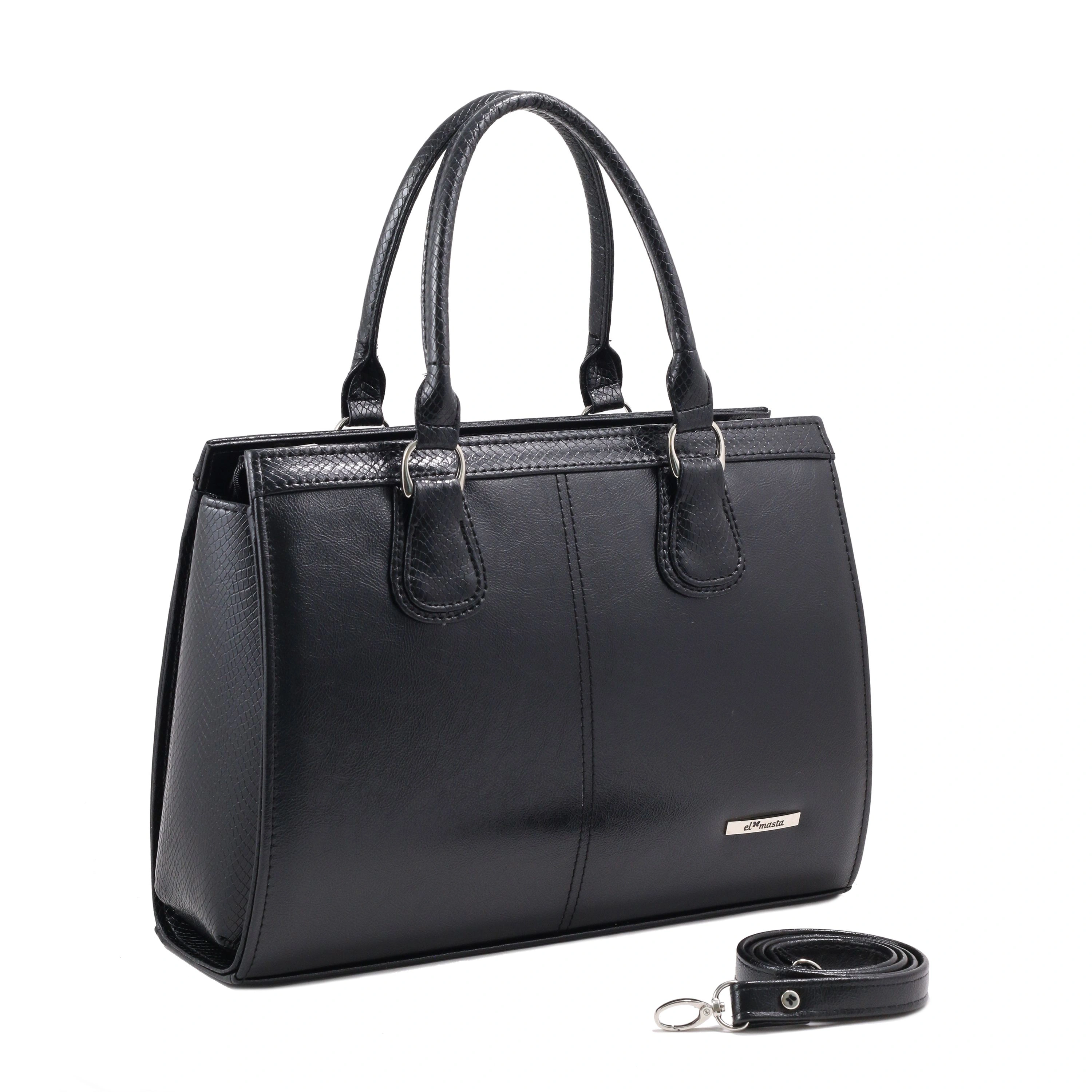 Сумка EL MASTA 008-20 (Олбери Черный  Питон Вегас Черный) черный - купить 4990