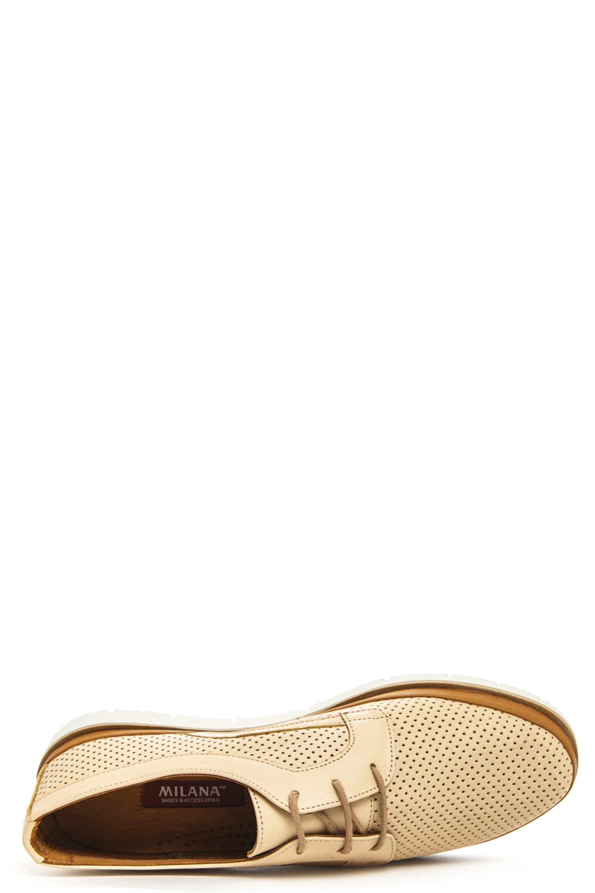 Полуботинки MILANA 161433-1-1211 бежевый - купить 2990