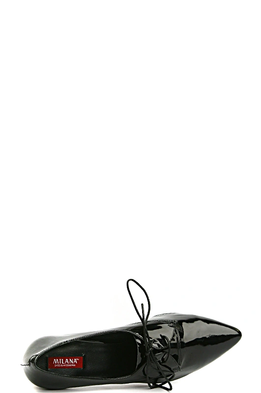 Полуботинки MILANA 141183-2-7101 черный - купить 3700