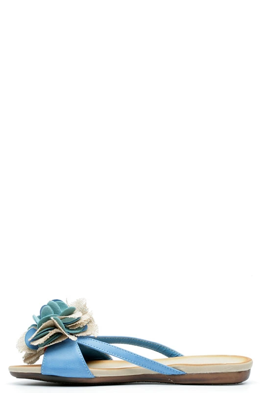 Шлепанцы MILANA 121400-1-5535 голубой - купить 1990