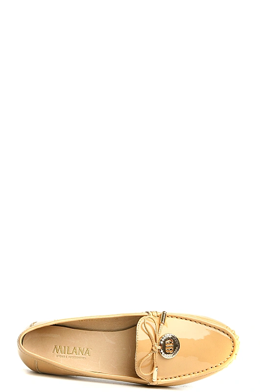 Мокасины MILANA 141573-2-7211 бежевый - купить 4400