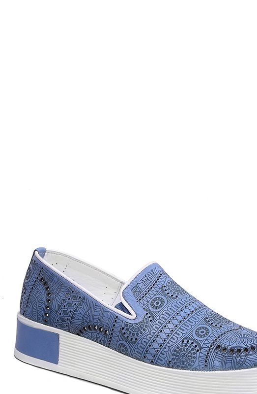 Полуботинки MILANA 161522-1-1531 голубой - купить 8490