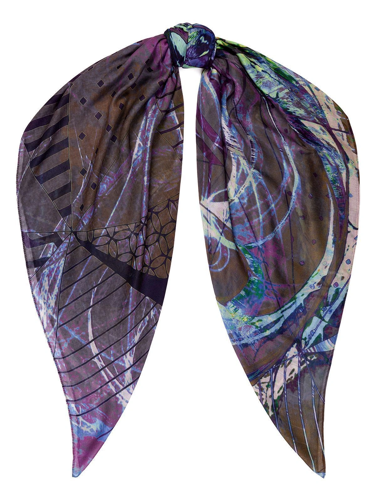 Платок ELEGANZZA BL16-0668-19 серый - купить 7490