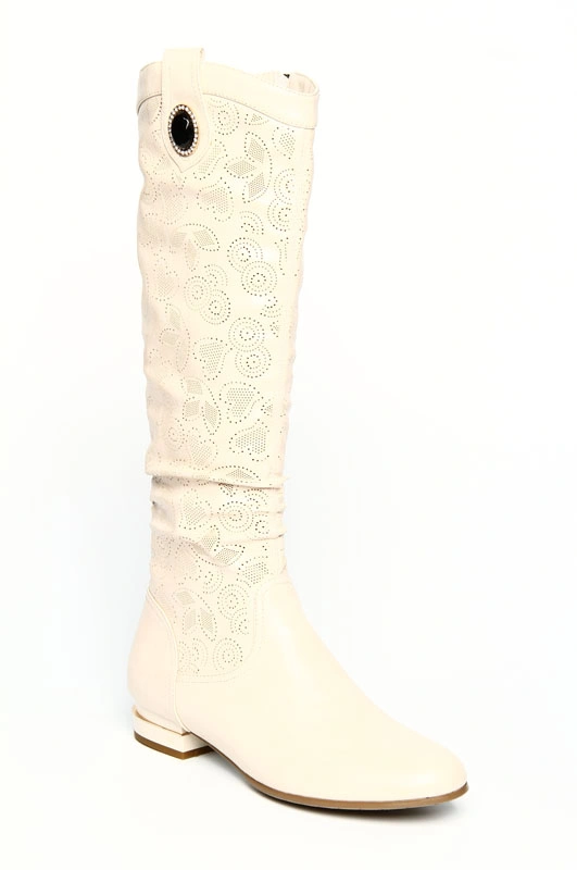 Сапоги MILANA 131406-1-16315 бежевый - купить 4200