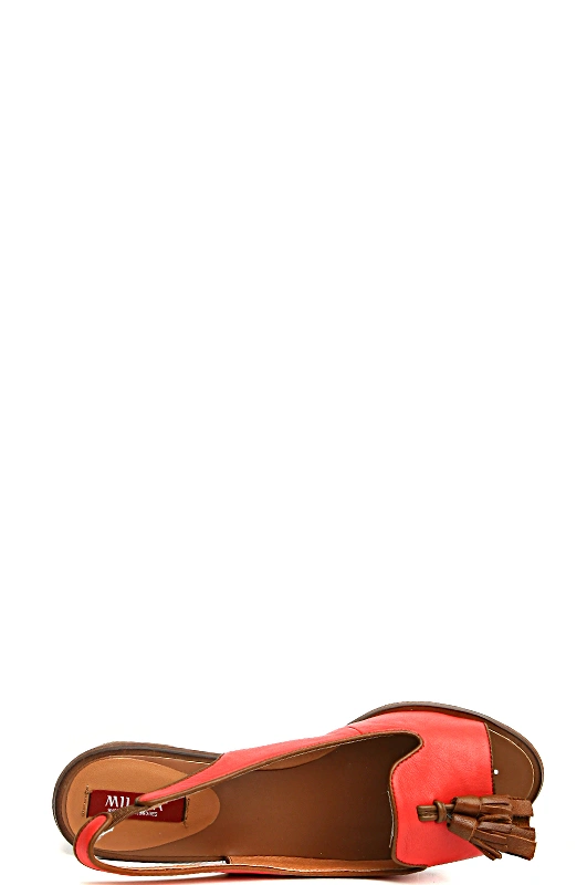 Босоножки MILANA 141148-1-1401 красный - купить 3800