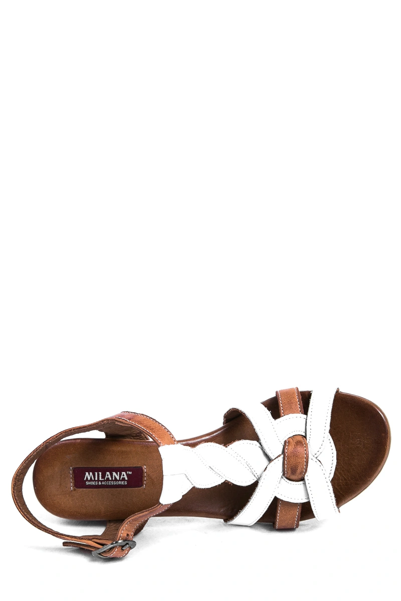 Босоножки MILANA 161460-1-1301 белый - купить 7490