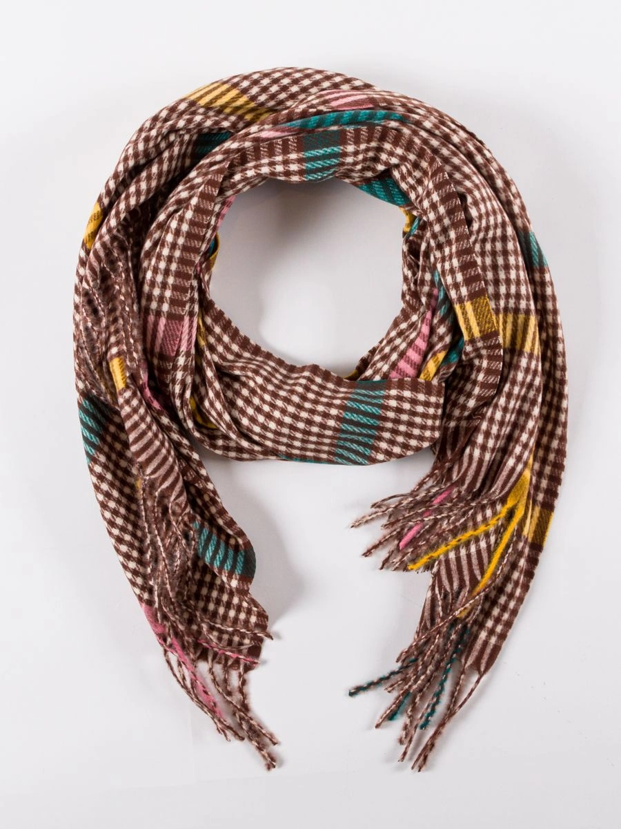 Палантин RUSSIAN LOOK OKSANA01-L-02 коричневый - купить 1190