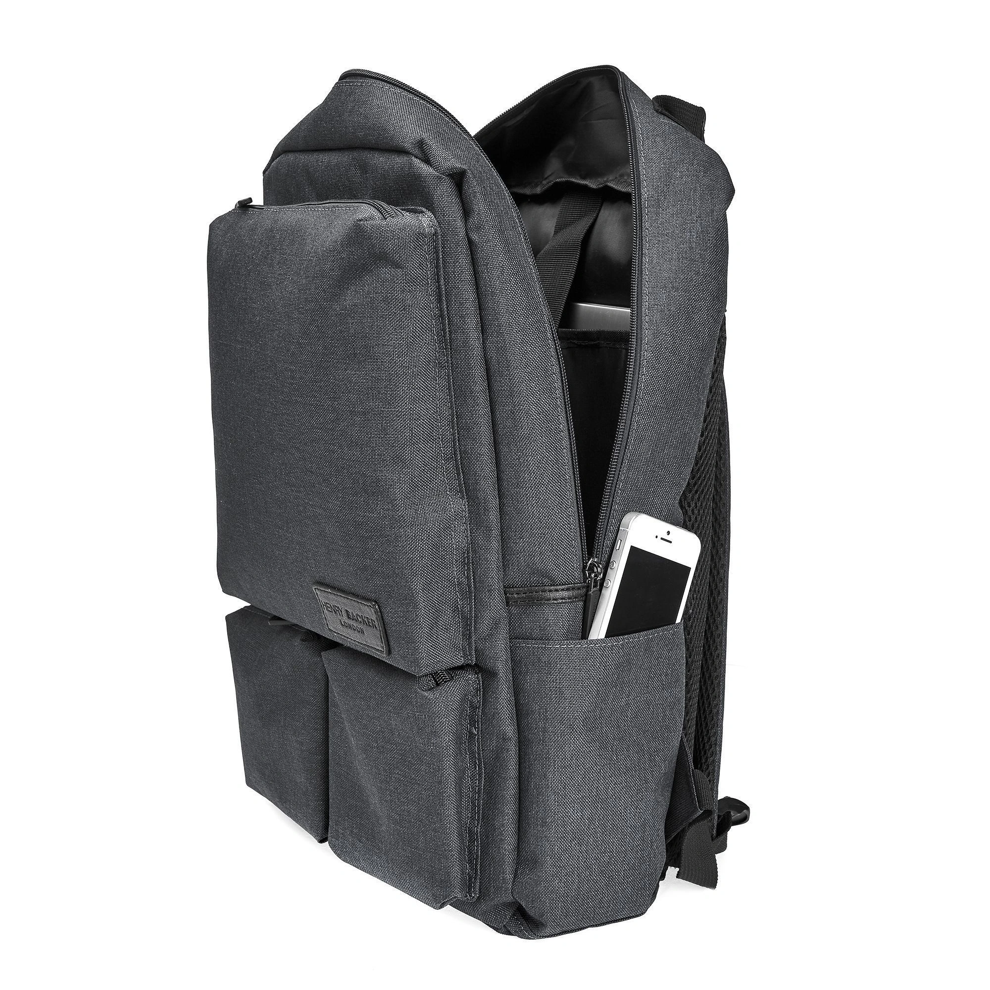 Рюкзак HENRY BACKER HB6069-82 серый - купить 2590