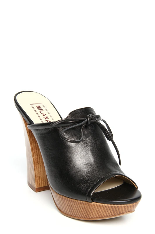 Сабо MILANA 121506-1-1101 черный - купить 2900