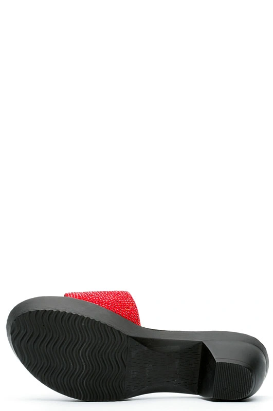 Сабо MILANA 121043-1-2401 красный - купить 1990