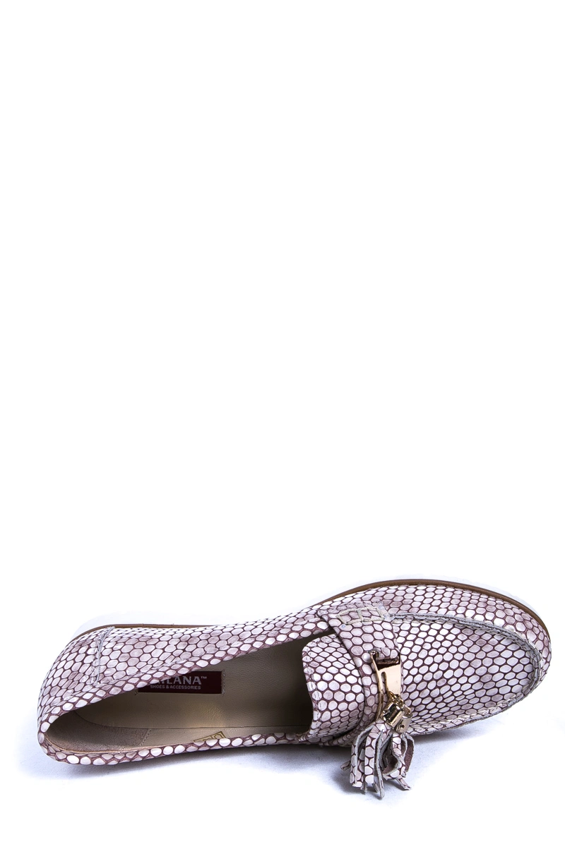 Полуботинки MILANA 161428-1-7211 бежевый - купить 5490