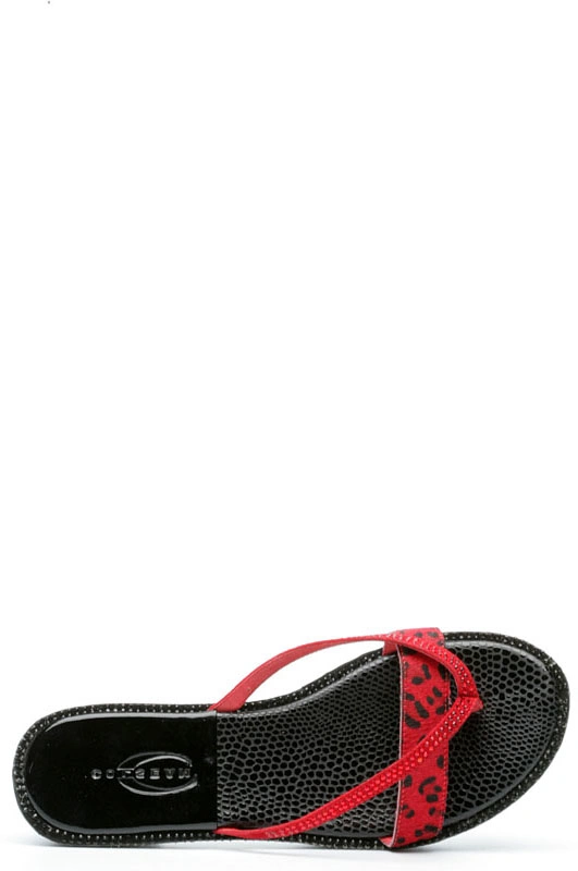 Сабо MILANA 121043-2-1401 красный - купить 2600