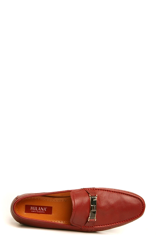 Полуботинки MILANA 141820-1-1411 бордовый - купить 3990