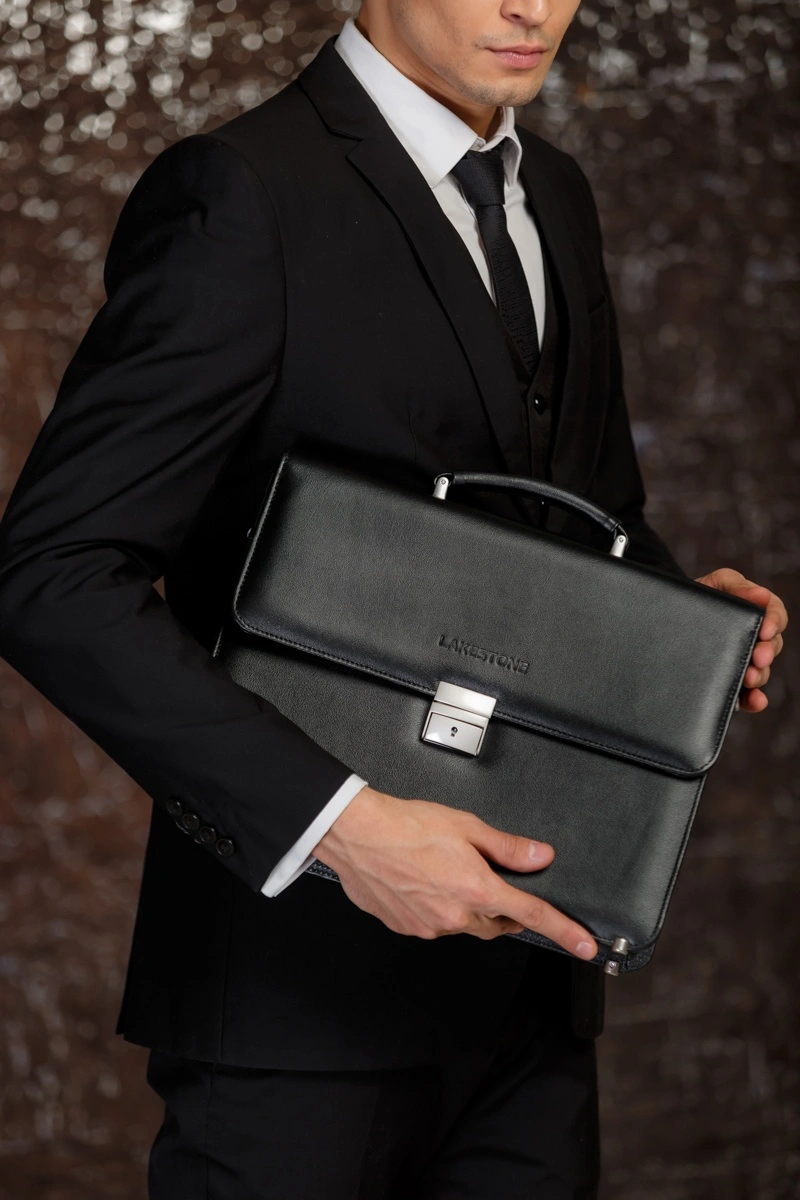 Портфель LAKESTONE 943024/BL черный - купить 14990