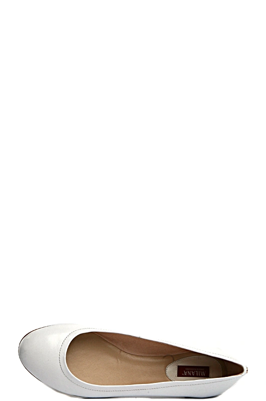 Балетки MILANA 141185-1-1301 белый - купить 6490