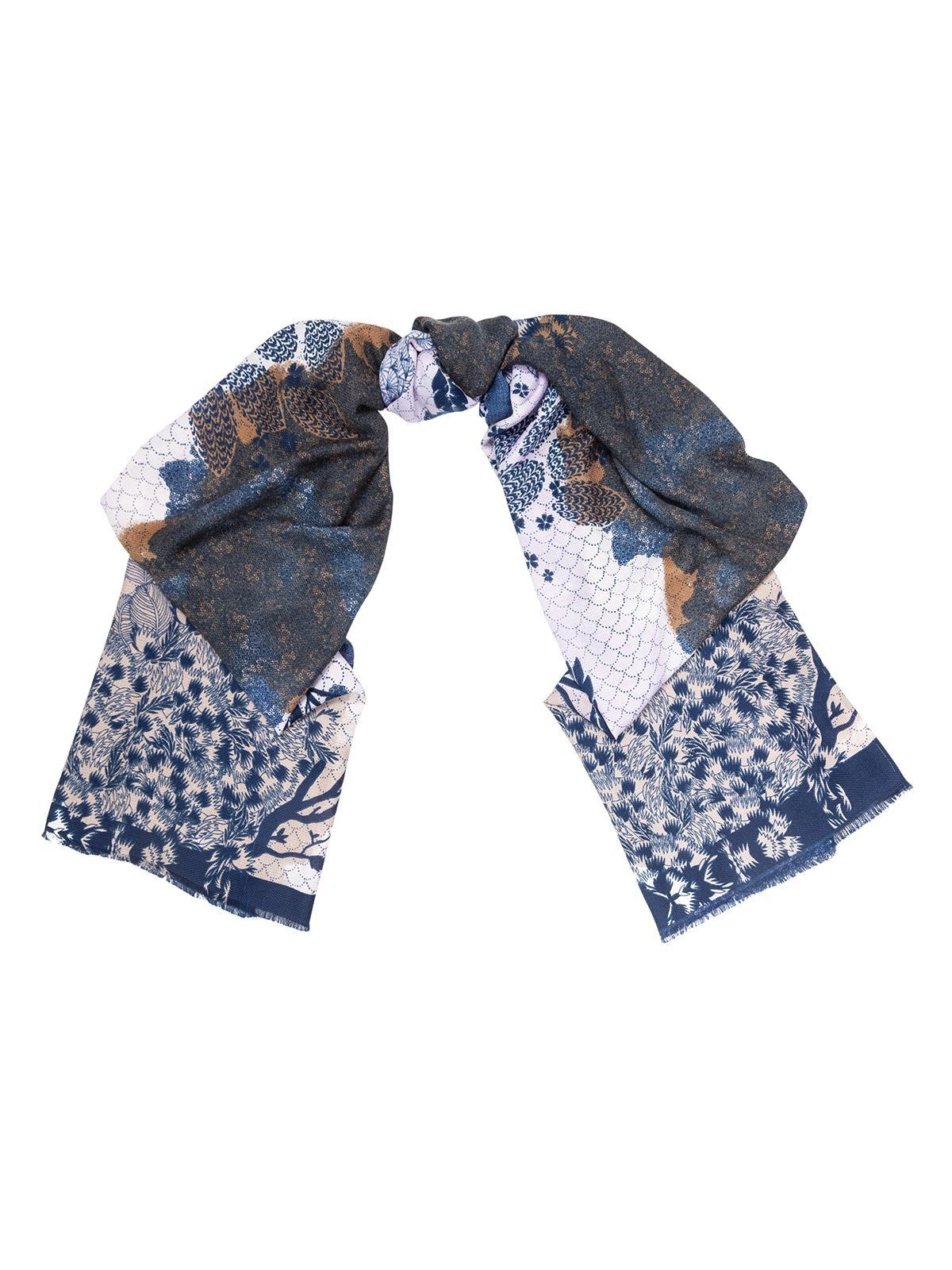 Палантин LABBRA LSZ33-787-10 фиолетовый - купить 4990