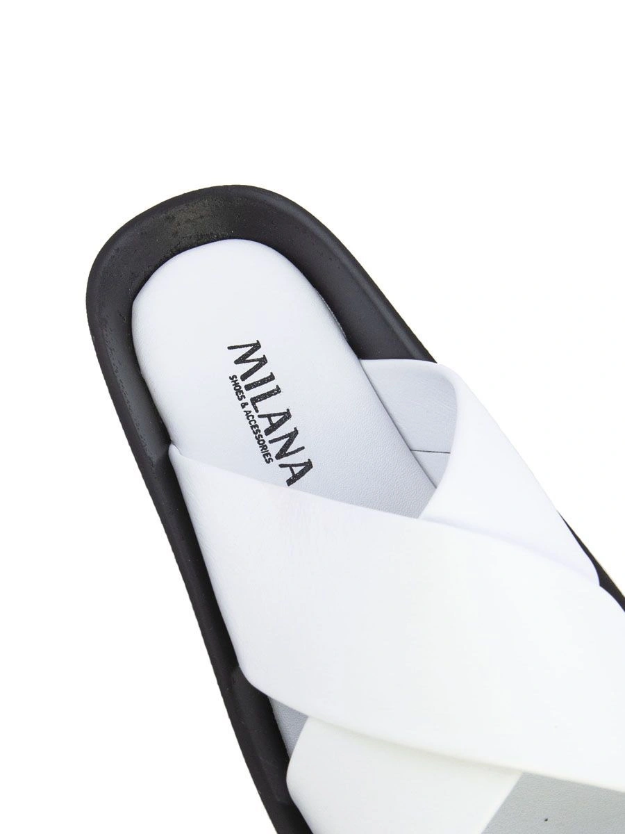 Сабо MILANA 201153-1-1301 белый - купить 7990