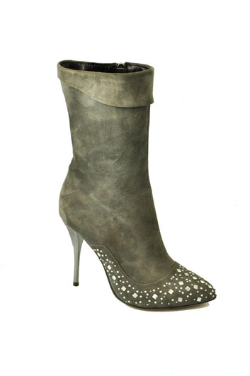 Ботильоны MILANA 101174-1-2112 серый - купить 2600