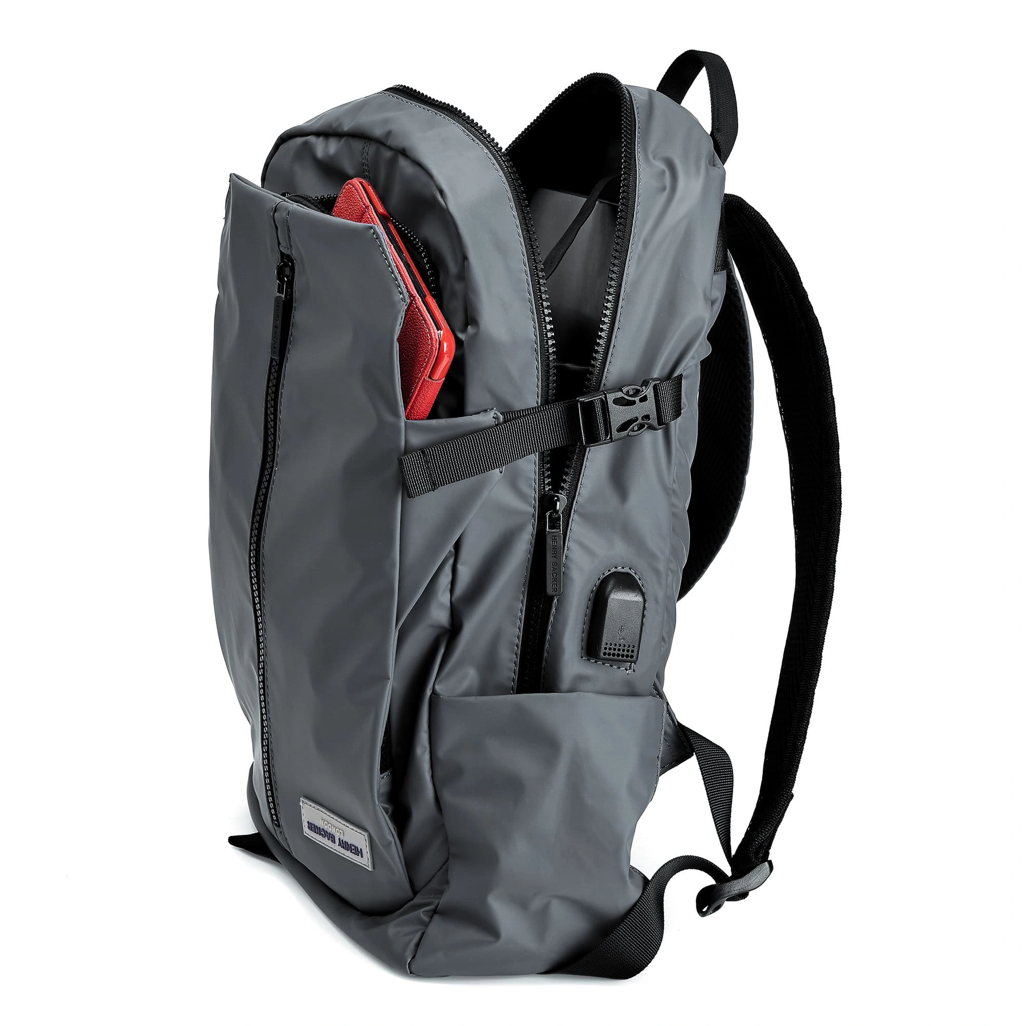 Рюкзак HENRY BACKER HB3185-77 серый - купить 5490