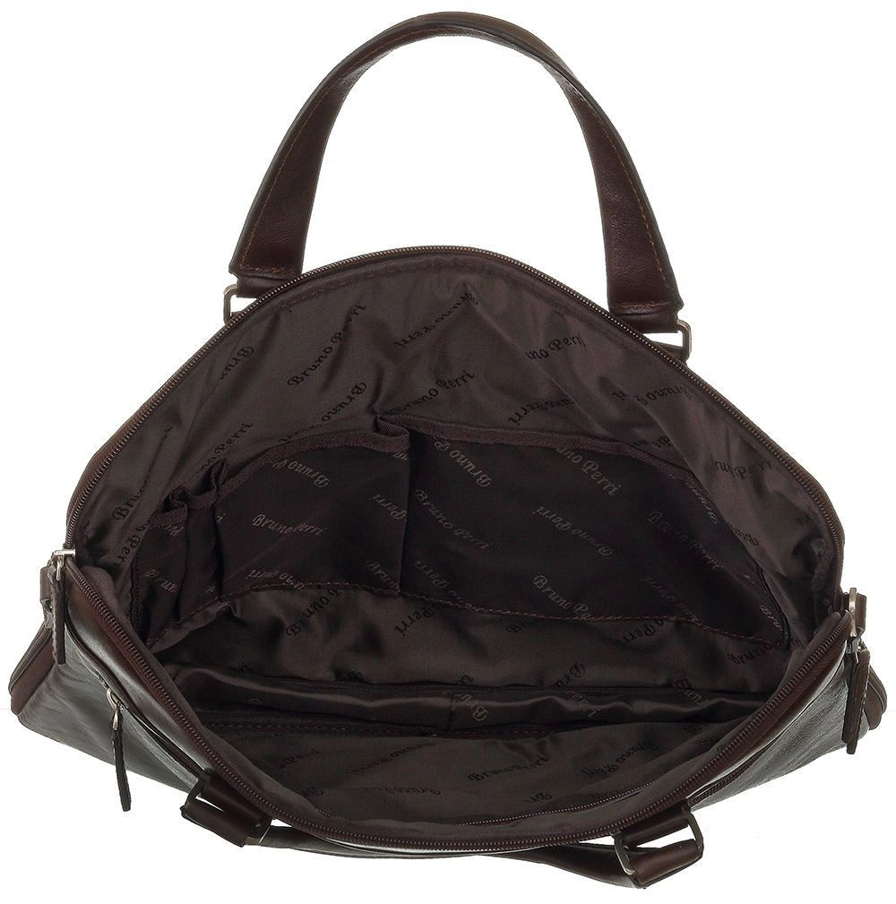 Портфель BRUNO PERRI L7148-1/2 коричневый - купить 13990