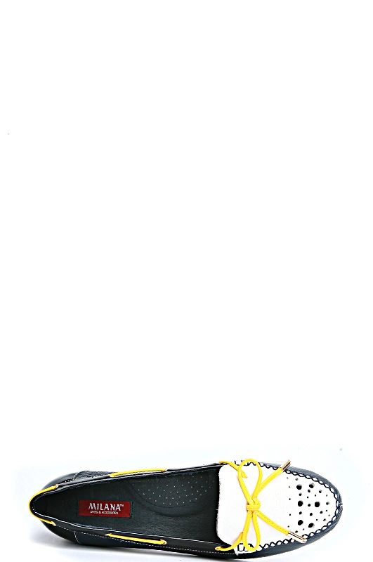 Мокасины MILANA 141255-1-1501 синий - купить 3490