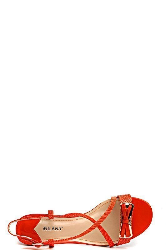 Босоножки MILANA 141504-1-5271 оранжевый - купить 2800