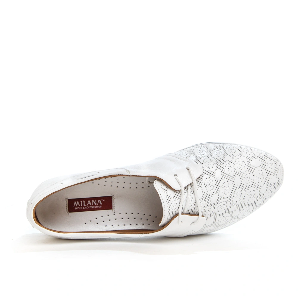 Полуботинки MILANA 161422-3-1301 белый - купить 9490