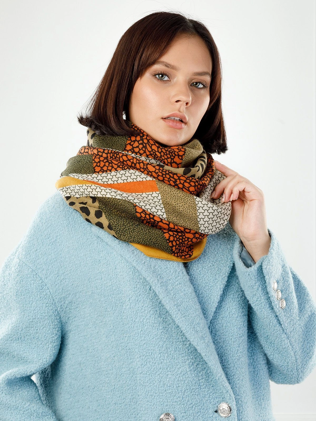 Палантин LABBRA LDR27-415-15 зеленый - купить 4990