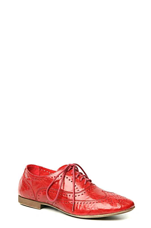 Полуботинки MILANA 131877-1-1401 красный - купить 2900