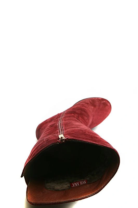 Сапоги MILANA 132157-1-241F бордовый - купить 11990