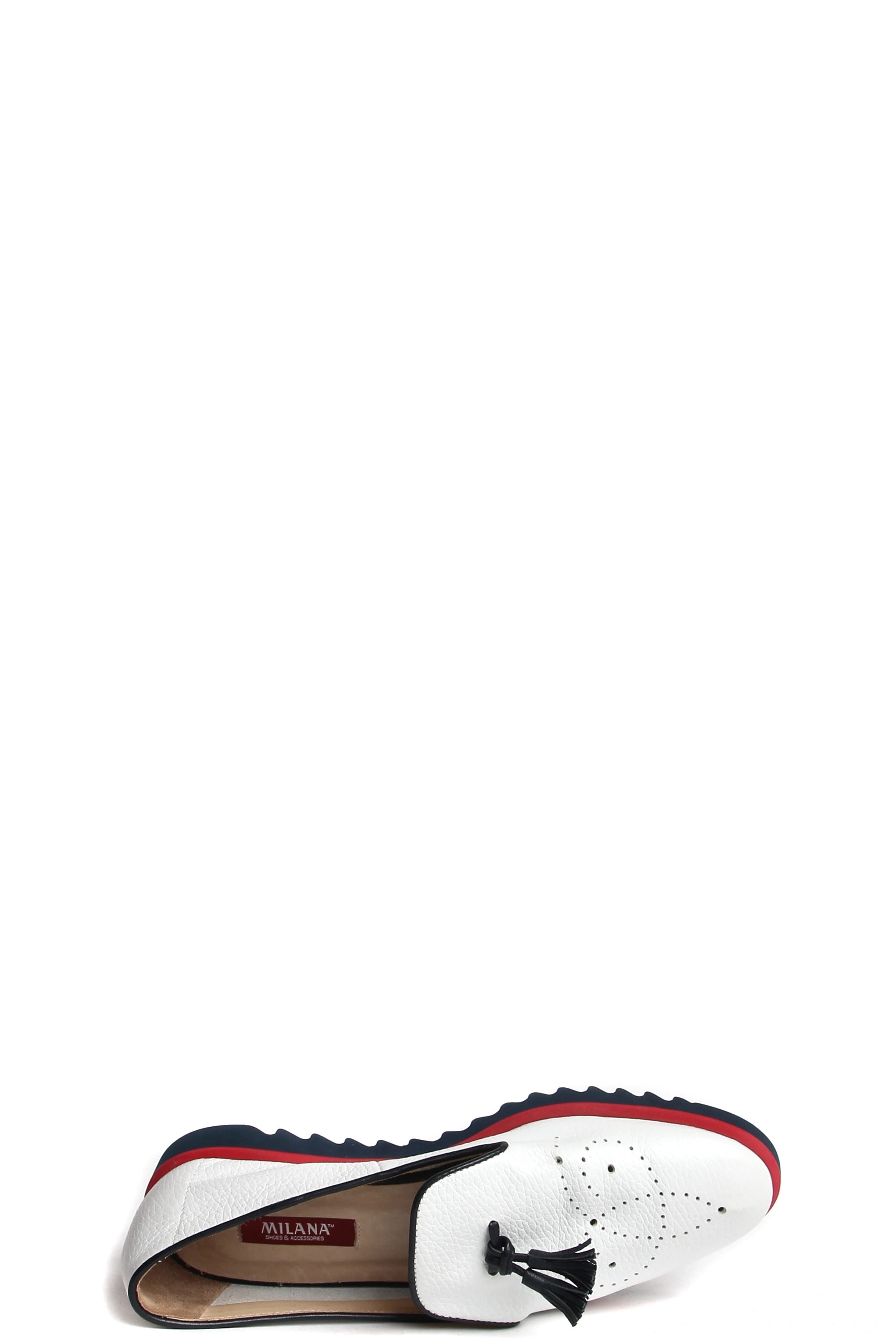 Полуботинки MILANA 9819-606-64-613 СНК белый - купить 9100