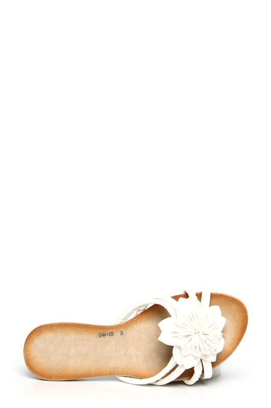 Шлепанцы MILANA 121404-1-5305 белый - купить 1400