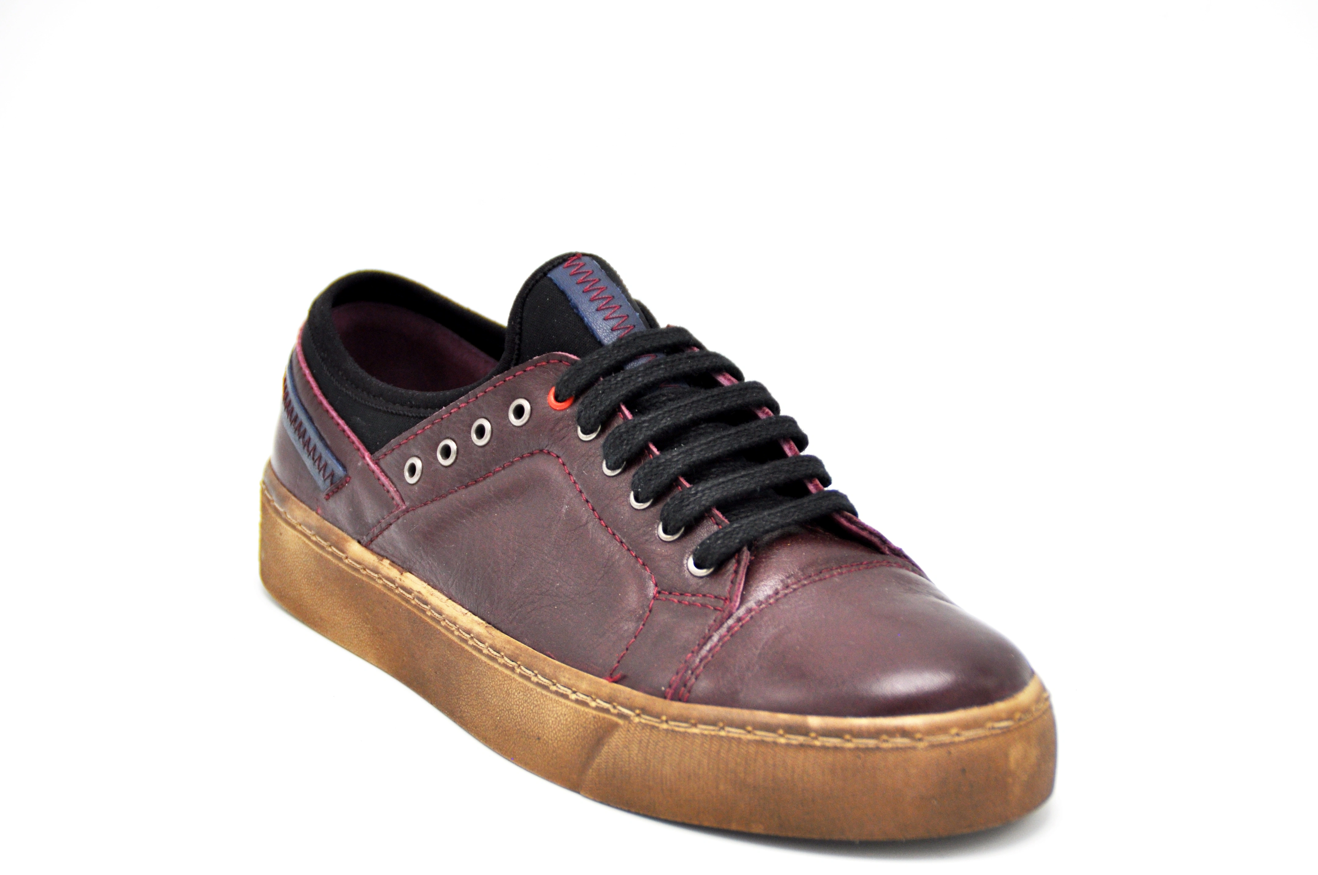 Полуботинки MILANA 182413-1-1411 бордовый - купить 3590