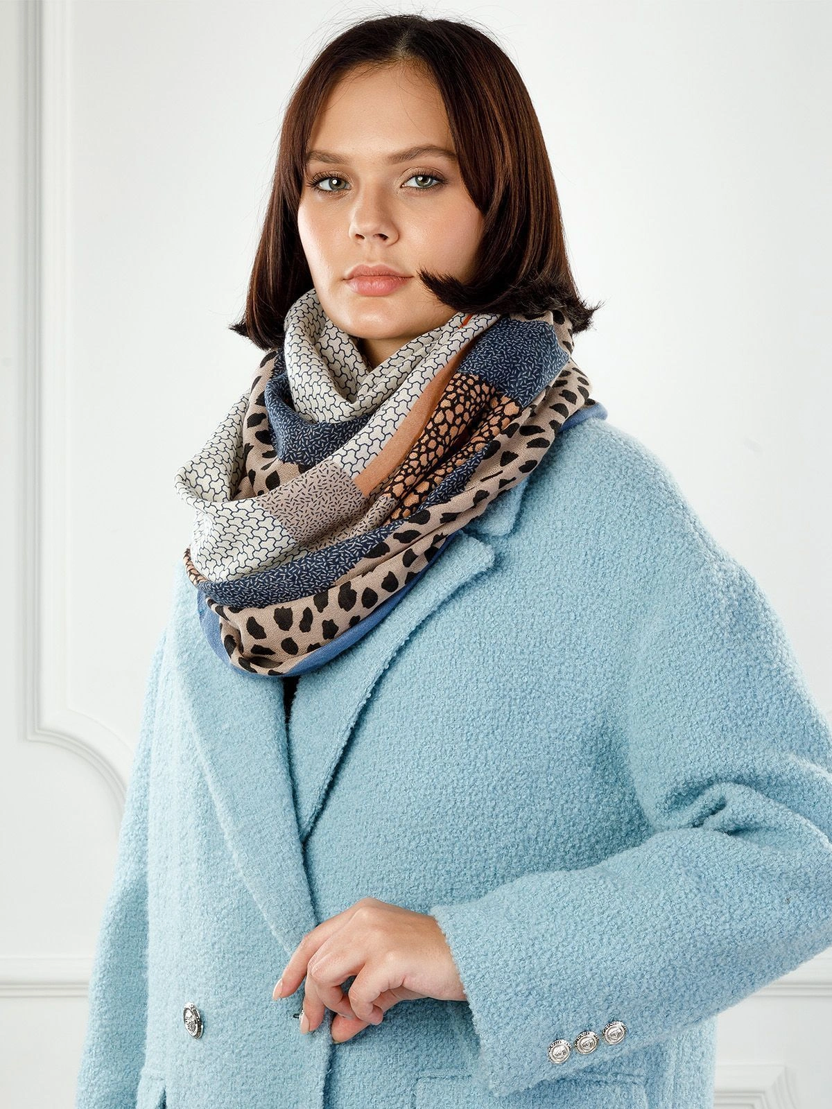 Палантин LABBRA LDR27-415-03 бежевый - купить 4990