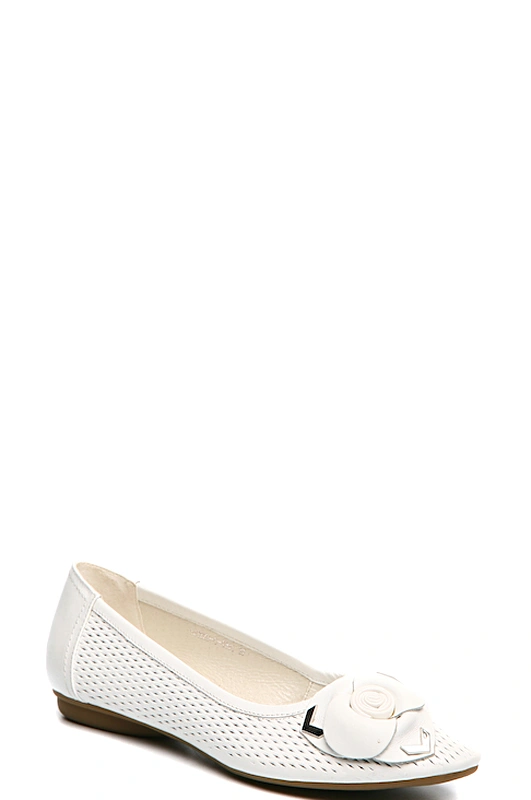 Балетки MILANA 121323-1-1301 белый - купить 2890