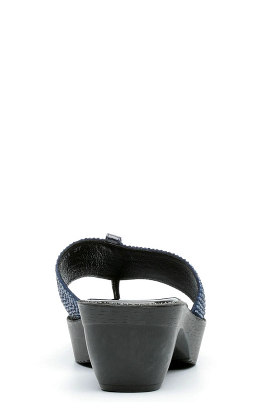 Сабо MILANA 121043-1-2501 синий - купить 1890