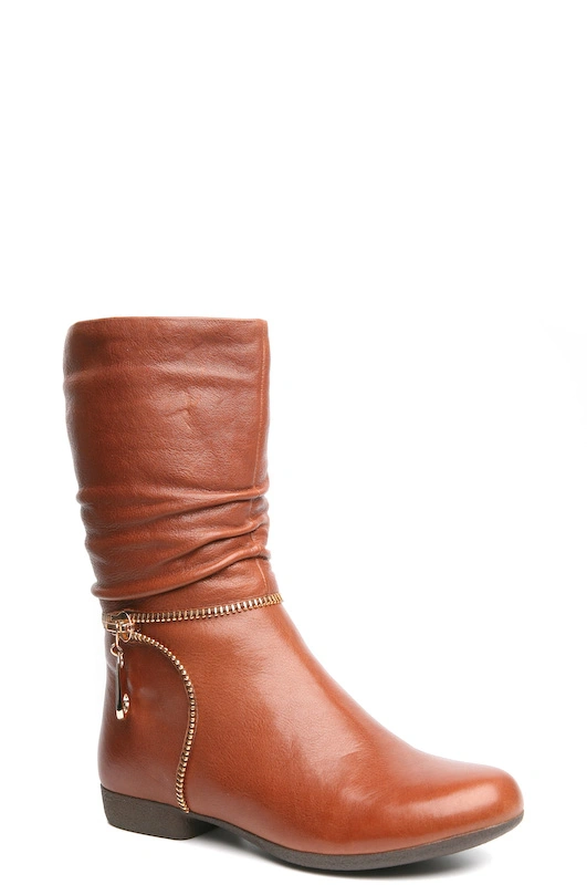 Полусапоги MILANA 132068-2-126F оранжевый - купить 10000