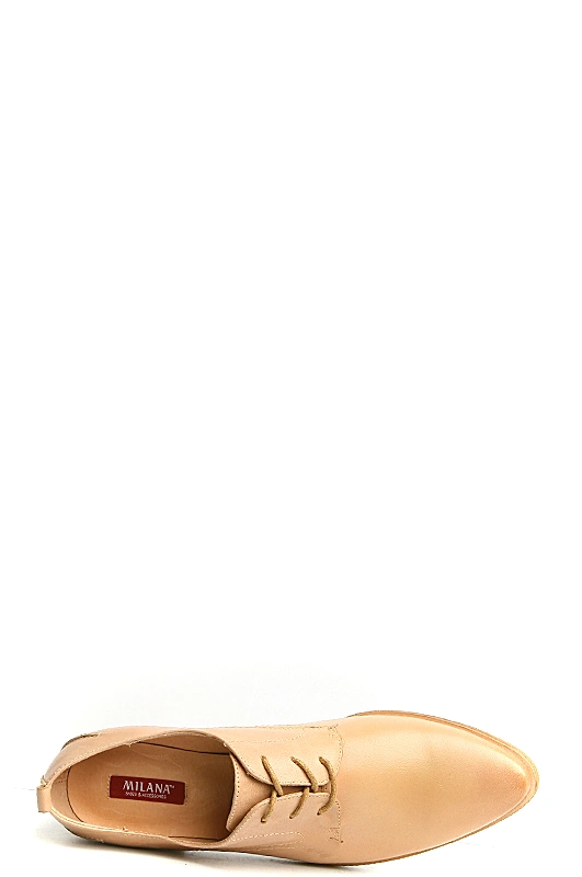 Полуботинки MILANA 141559-2-1211 бежевый - купить 3800
