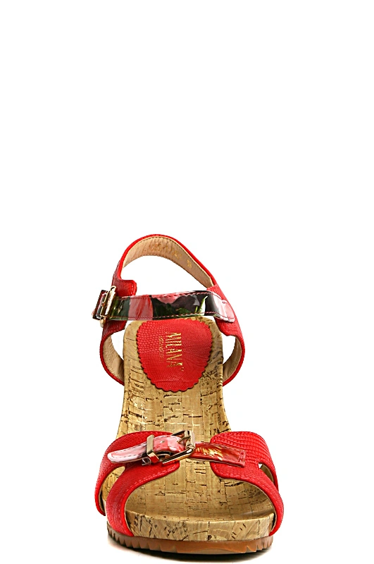 Босоножки MILANA 141355-1-5401 красный - купить 5990
