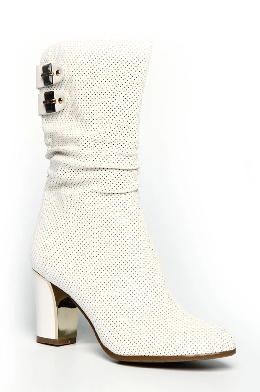 Полусапоги MILANA 131407-2-16305 белый - купить 3700