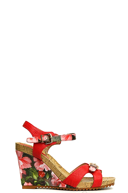 Босоножки MILANA 141355-1-5401 красный - купить 5990