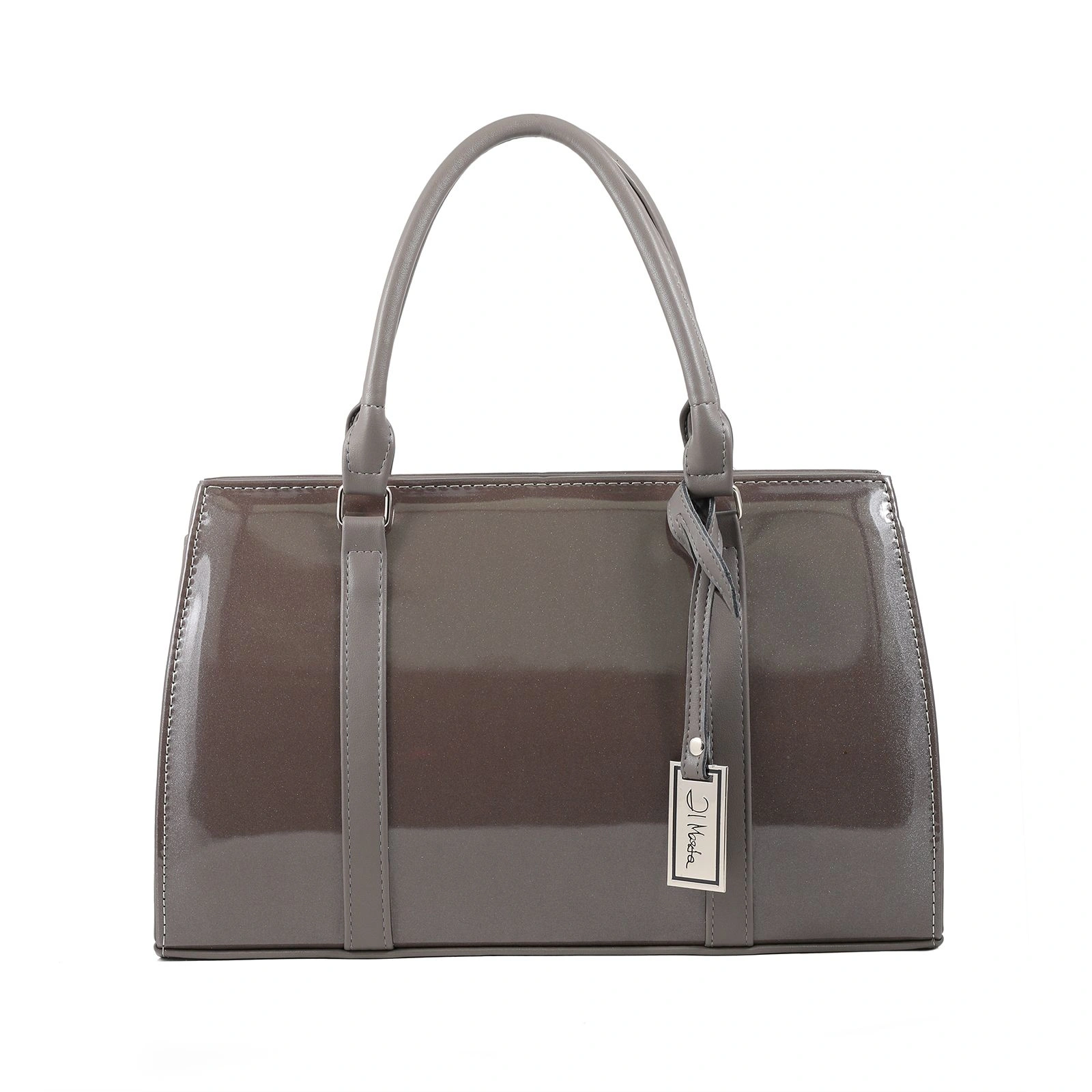 Сумка EL MASTA 1121 (Магнолия Асфальт  Лак Металлик Серебряный) серый - купить 5990