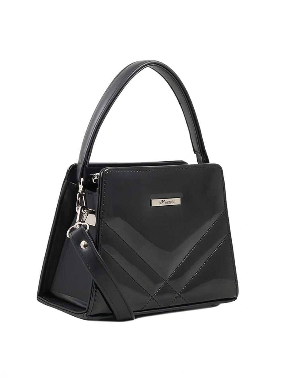 Сумка EL MASTA 967 (Энигма Черн Лак Черн) черный - купить 3990